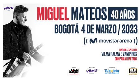 Miguel Mateos 40 Años