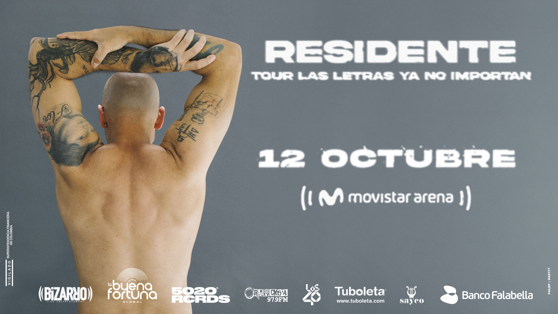 RESIDENTE - TOUR LAS LETRAS YA NO IMPORTAN 1
