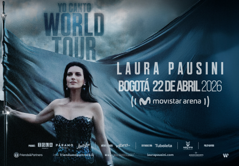 Laura Pausini en el Corazón de Bogotá de Bogotá 2026