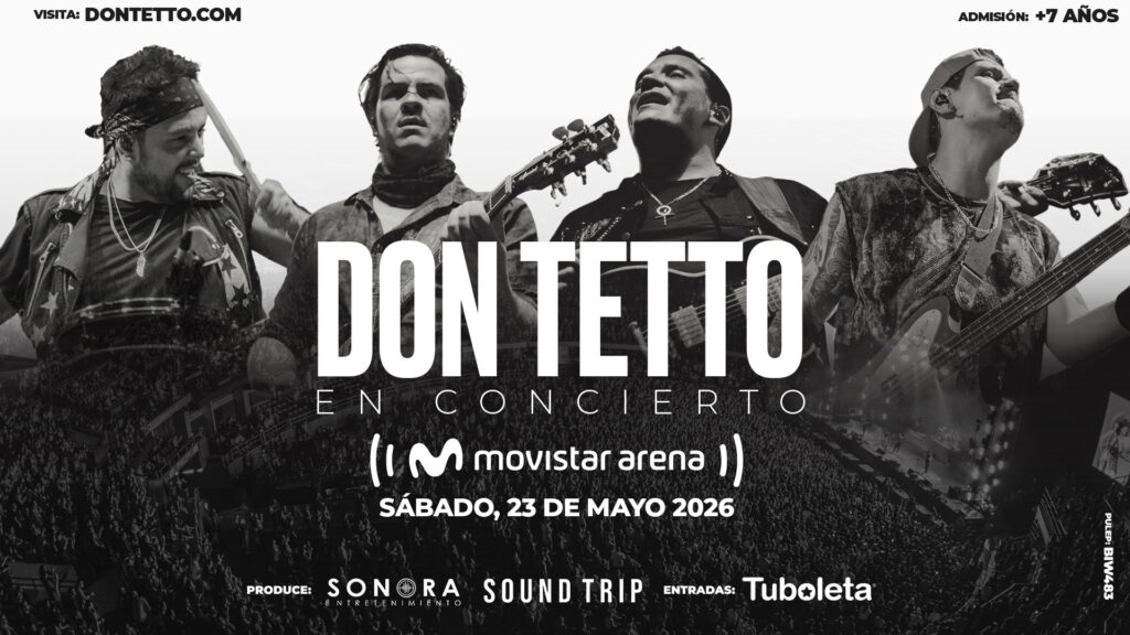 Don Tetto vuelve al Corazón de Bogotá con el show más grande de su historia