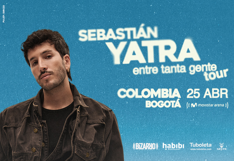 Sebastián Yatra en Bogotá 2026