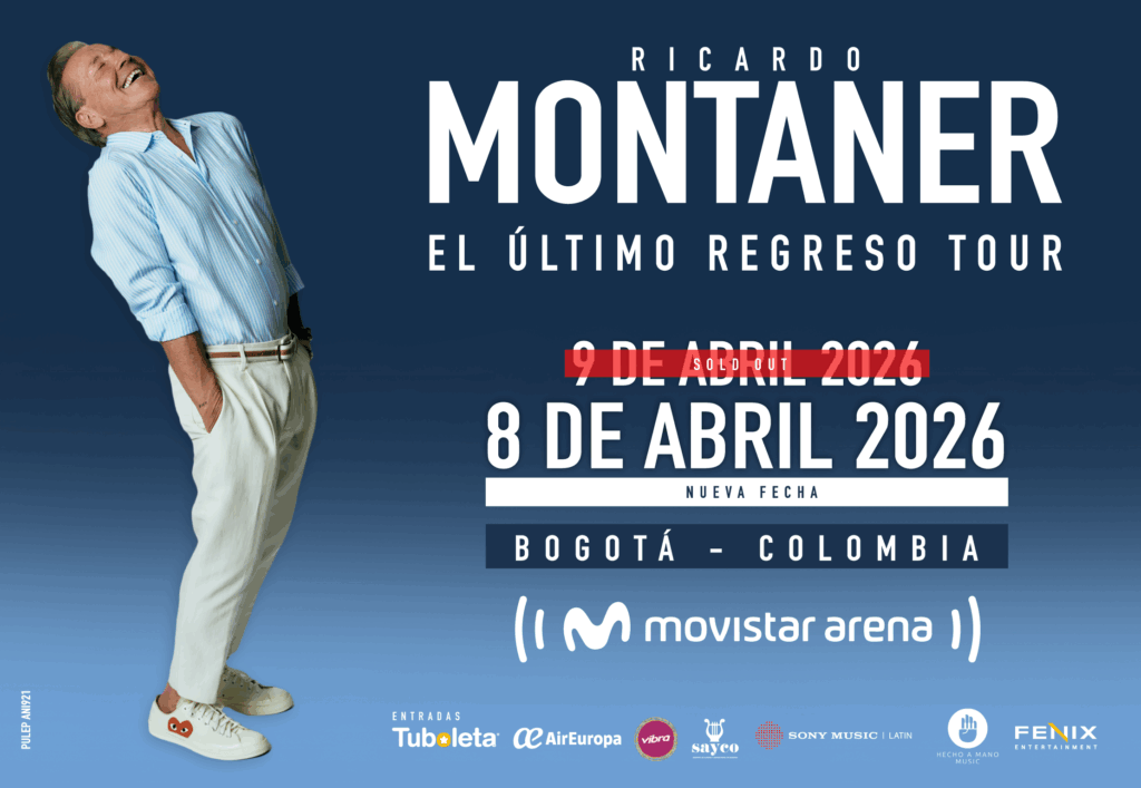 Concierto de Ricardo Montaner en Bogotá: dos fechas en el Corazón de Bogotá