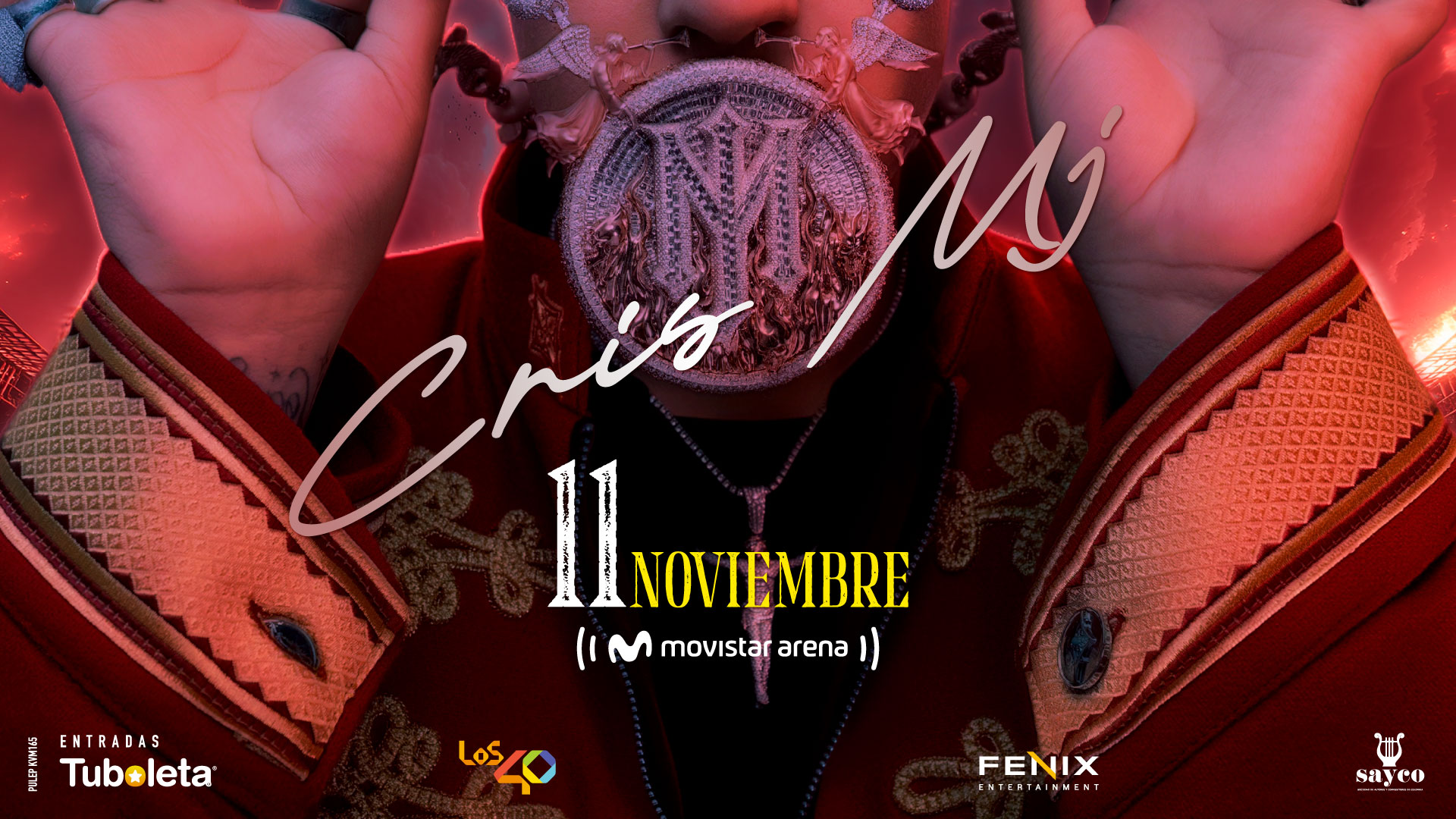 Cris MJ en Bogotá