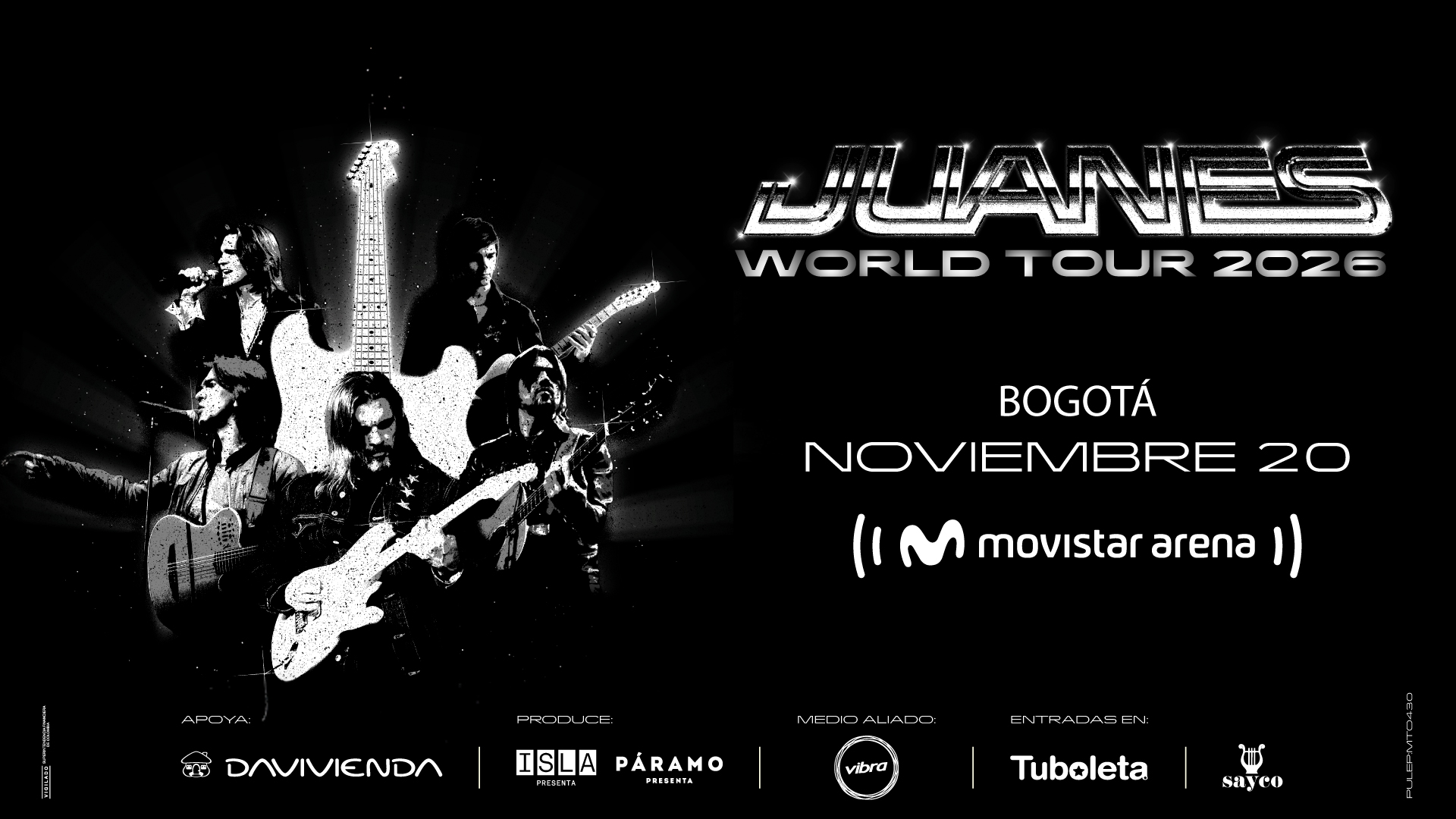 Juanes · World Tour 2026