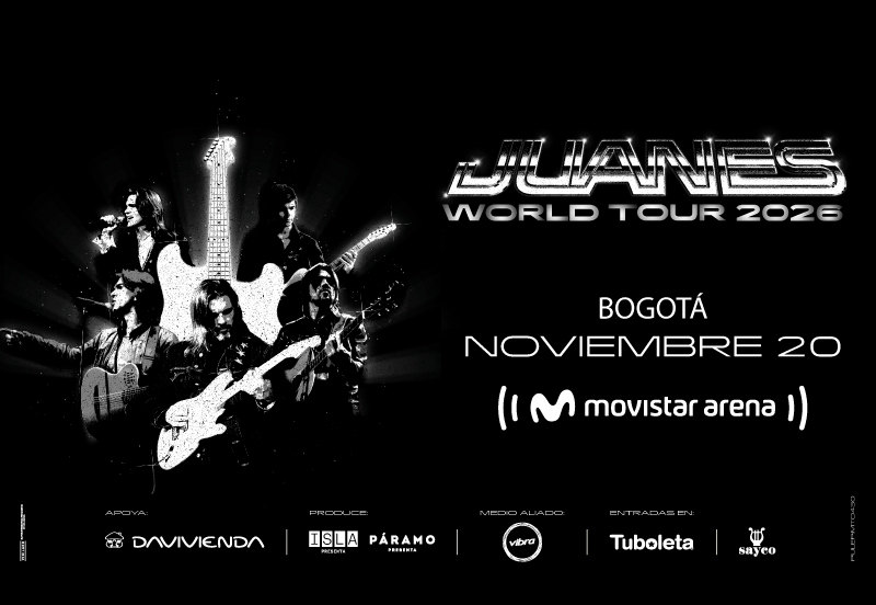 JUANES | WORLD TOUR 2026