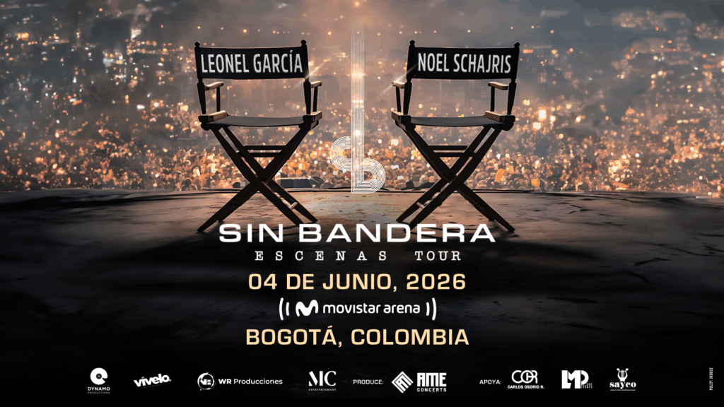 Sin Bandera en Bogotá 2026: el Escenas Tour llega al Corazón de Bogotá