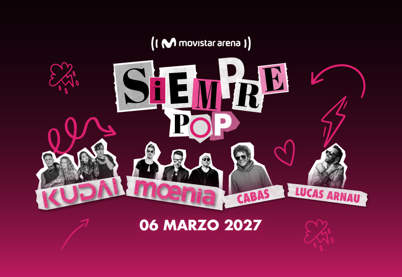 Siempre Pop · Kudai, Moenia, Cabas y Lucas Arnau